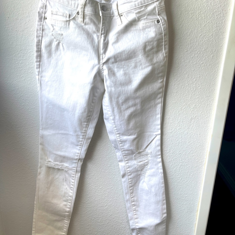 White jeans